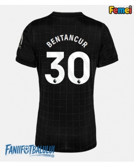 Tottenham Hotspur Rodrigo Bentancur #30 Tricou Fotbal Replică 2025-26 Femei Deplasare